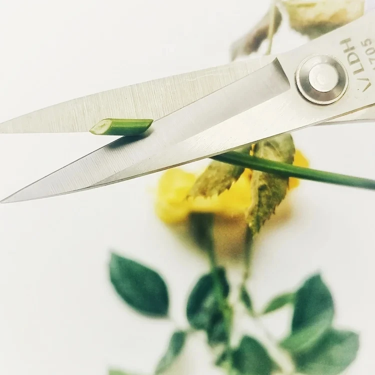 Factory Shoes Eco Friendly ABS Handle Belt Cutting Sharp Blade Stainless Steel Scissors