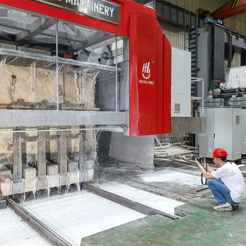 Hualong machinery HLMW-100/150 gang saw subtituation multiple super thin 0.5mm Diamond Wire Saw for marble granite block cutting