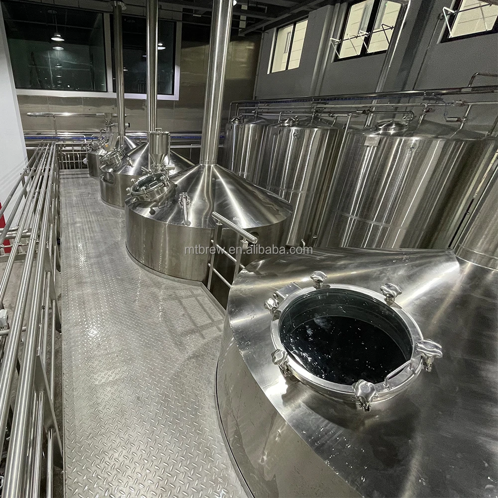 Complete 1000L 2000L 3000L 4000L Brewhouse Craft beer Making Machine Industrial beer Brewing equipment