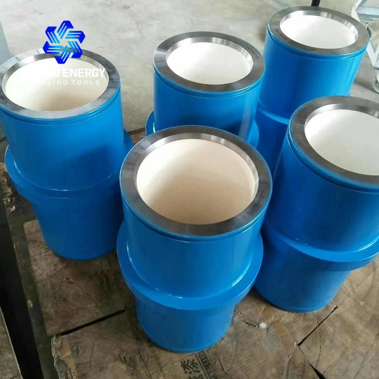API Gardner Denver Mud Pump Parts Ceramic Bimetal Cylinder liner 140mm Cylinder Bushing
