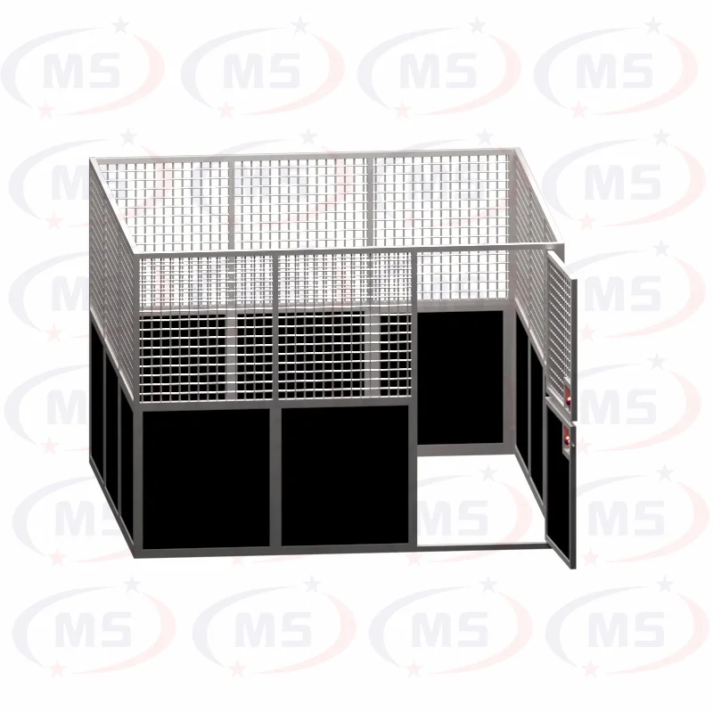 Safe And Cost Saving Steel Customized Temporary Portable Movable Horse Stables