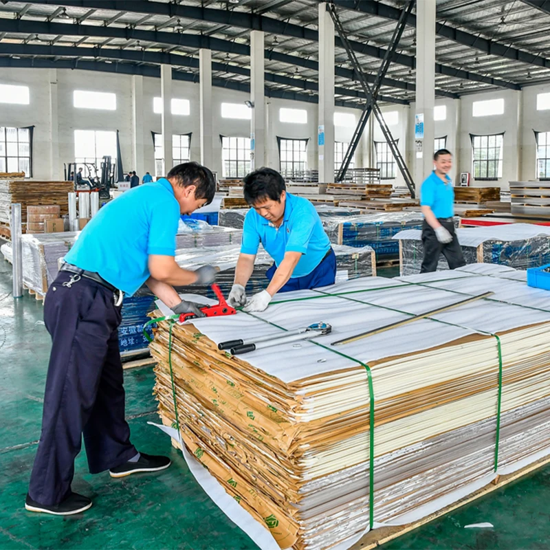 Xintao завод оптовая продажа 1 мм 4 фута * 8 футов Золотой переработанный акриловый