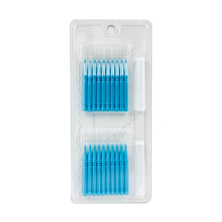 
Factory Price Classical One-Color Handle I Type cepillo interdental Brush 