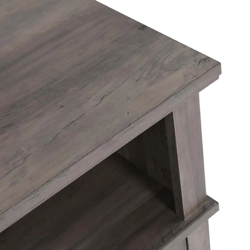 Wood Universal console Living Room Storage Entertainment Center Customization TV STAND Tv Fireplace