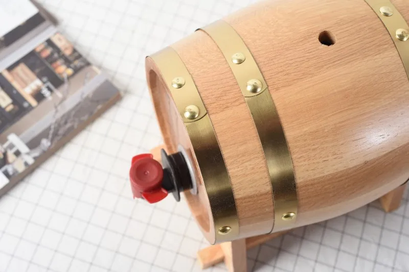 3L Mini oak barrel wine beer and whiskey storage decor