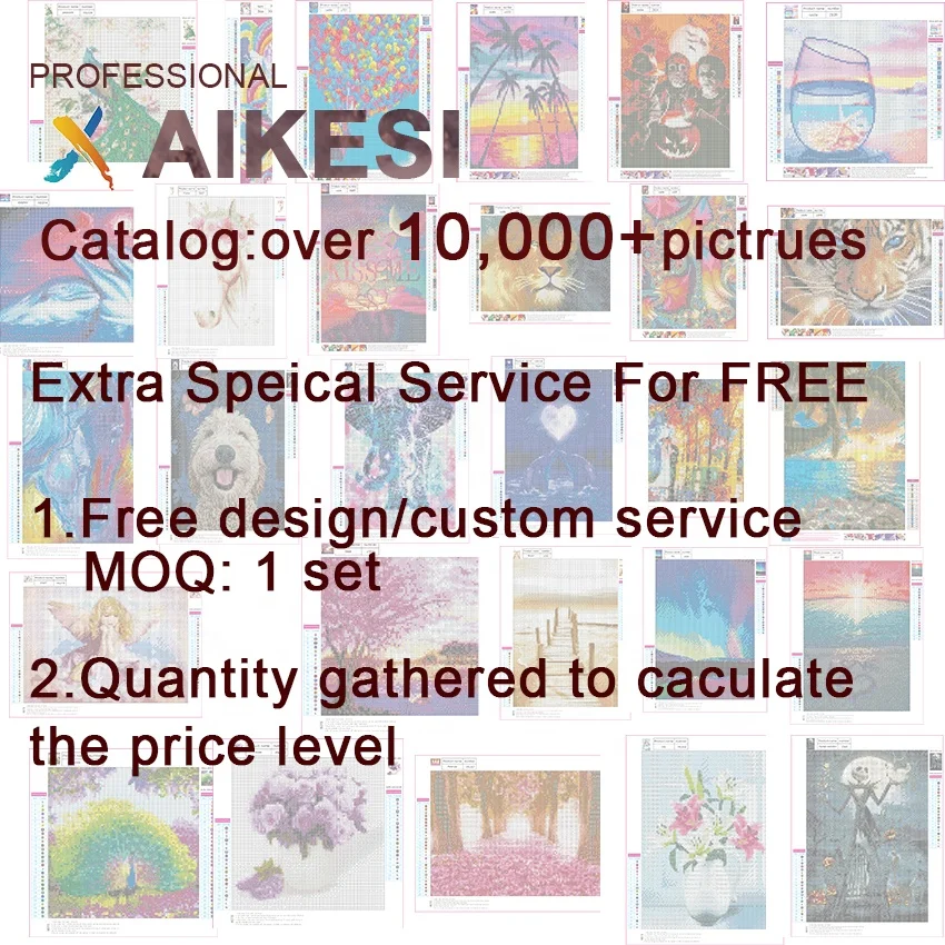 Mosaic Full Kits Drill Square/round Ballon Canvas Painting Wholesale 5d Diy Diamond Embroidery Cross Stitch Home Decor Room
