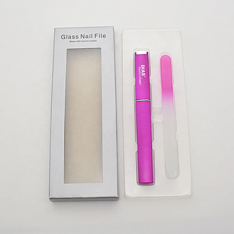 Пользовательская пилка для ногтей с кристаллами в подарочной коробке