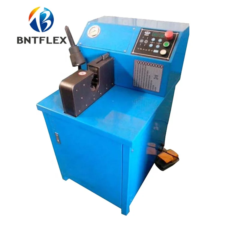 P32 Price 1/8-2.1/2' BNTFLEX Crimping Tool 2' Fitting Pipe Crimper Hydraulic Hose Pressing Machine For Rubber Hose