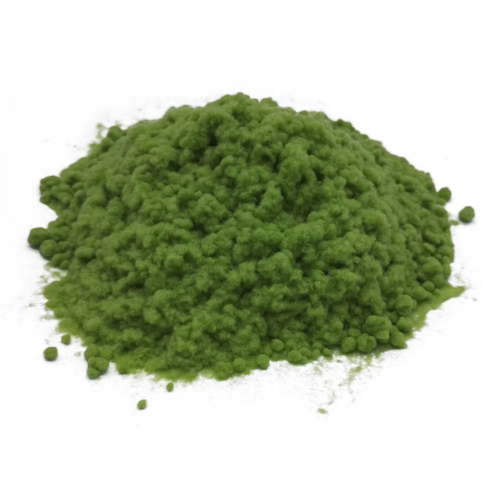 Зеленый 1 мм нейлоновый флокирующий порошок для миниатюрной домашней травы