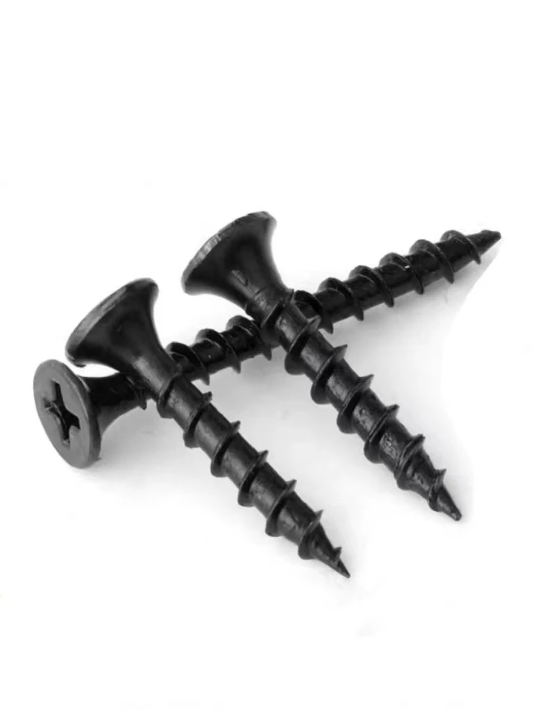 C1022 оптовая продажа phillips Винты Из Гипсокартона с грубой резьбой черные фосфатированные гипсокартонные винты