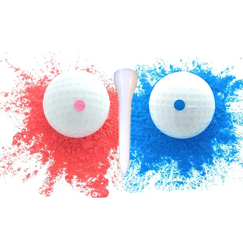 Golf Baby Party Supplies Pink Blue Color Smoke Boy or Girl Gender Reveal for party