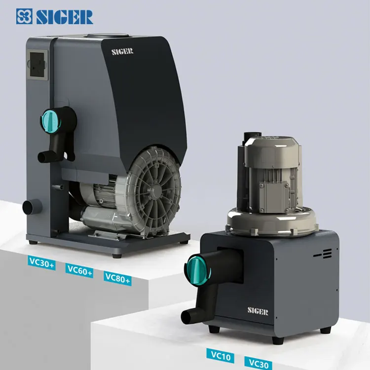 CE Approved siger medical VC80+ portable dental suction Auto start-stop system air/water separate dental cart suction compressor