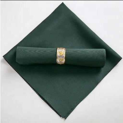 Soft cotton dinner events table fabric napkin 100% cotton white wedding table cloth napkin for restaurant hotel event