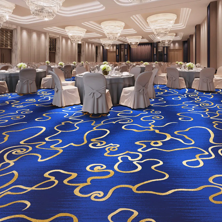 Factory Wholesale Alfombra Modern Design Luxury Hotel Carpet Rug Hotel Lobby Hallway Carpet For Hotel Wall To Wall Carpet