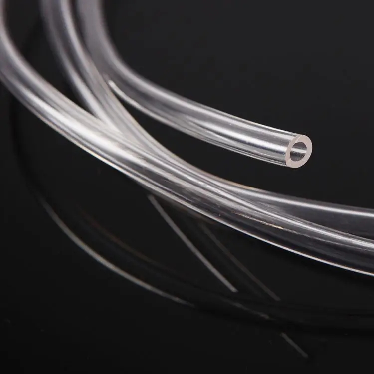 2 Bar Air Oil Water Food Medical Grade Pvc Clear Hose Pipe Vinyl Tubing Reinforced Flexible Plastic Transparent Hose
