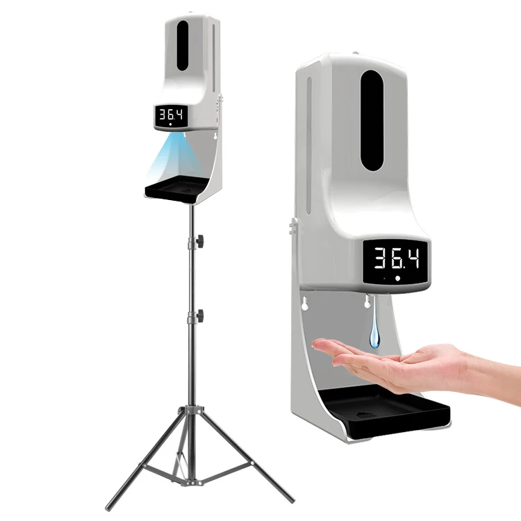 
K9 Pro Termometro Touchless Smart Life Hand Sanitizer Dispenser Alcohol Auto Temperature Scanner Sensor k9 pro thermometer 