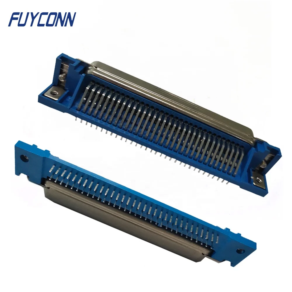 216 Pitch Right Angle PCB Mounting centronix Connector, DDK Female Receptacle 14pin 24pin 36pin 50pin 64pin Connector Supplier