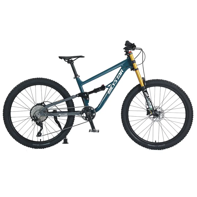high carbon steel full suspension 26/27.5/29 inch  mtb 21 speed mountain bikes