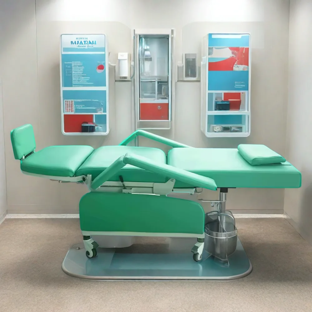 Medical Blood Donor Sofa  Electric Blood Dialysis Chair Hemodialysis Chair Electric Medical Transfusion