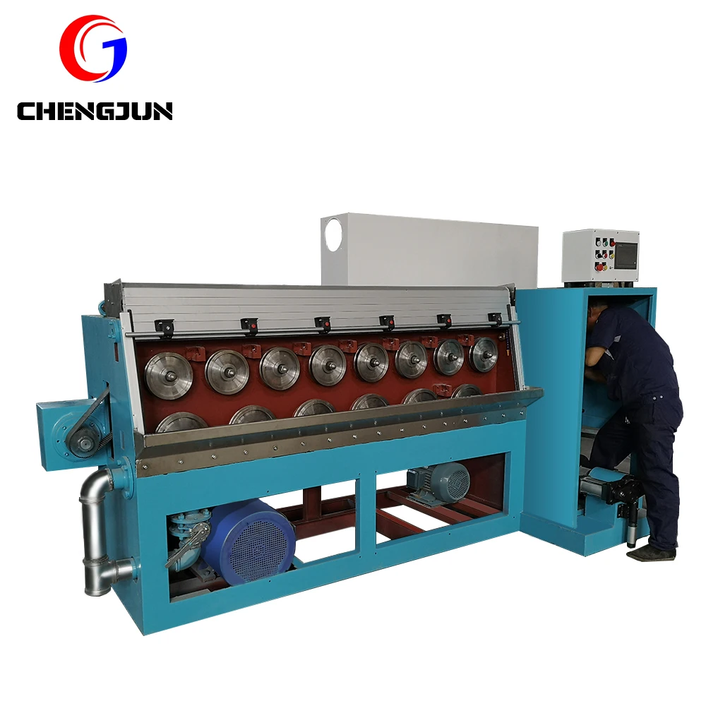 Чэн Цзюнь 200-15D горизонтального типа машина для черчения тонкой медной проволоки по низкой