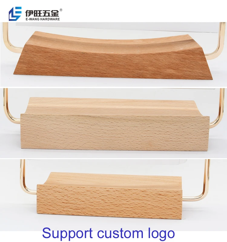 YIWANG Wholesale DIY Daily Custom Wood Base Calendar Desk Calendar Shelf