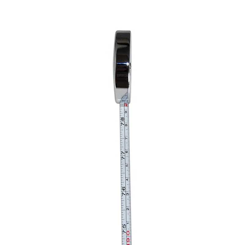 Wintape Custom Retractable Metal Round Cased Tape Measure 2m Alloy Round Steel Blade Measurement Ruler Small Tape Measure Metal