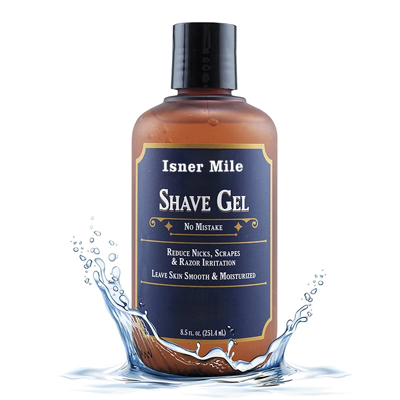 Wholesale Private Label100% Pure Organic Natural Moisturizer shaving Gel