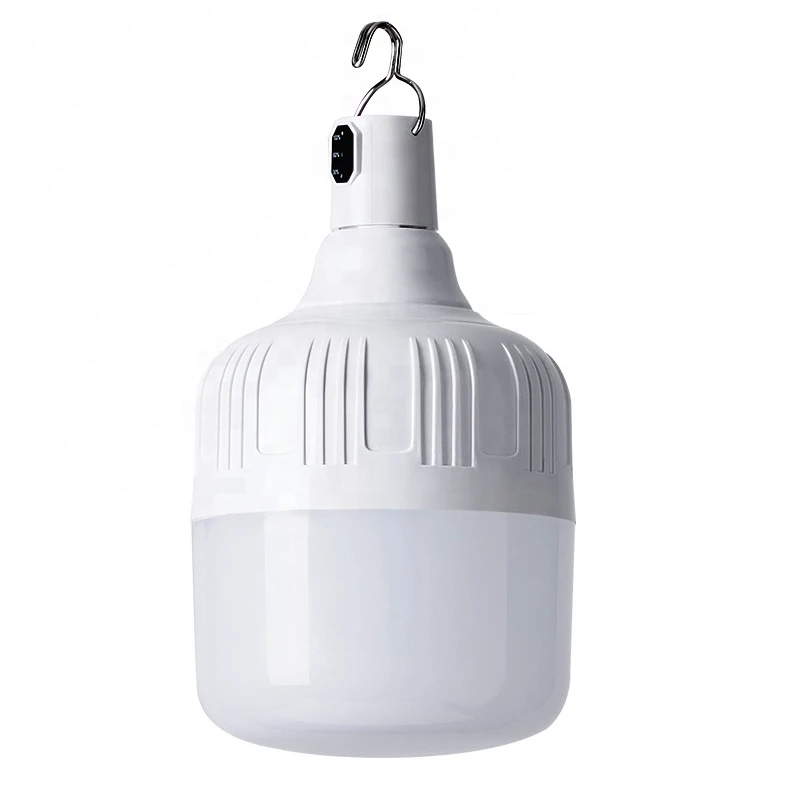 20W Led Emergency Bulb Light Rechargeable Portable Led Tent Lamp for Outdoor Camping Blackouts Emergency