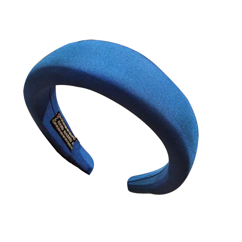 Solid Color Sponge Headbands Wide Headband For Women Candy Headband