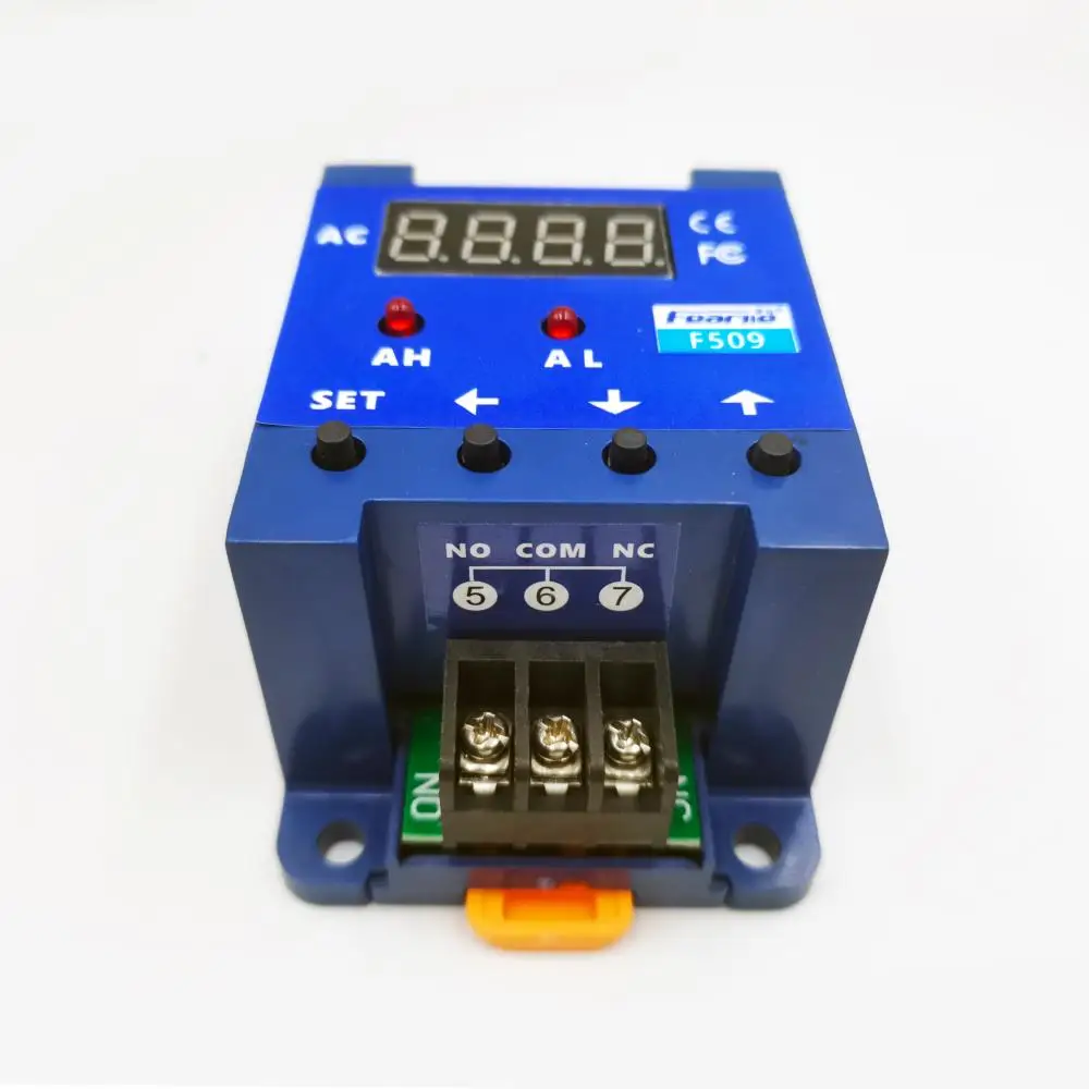 Digital Ammeter Current Single Phase Ac Voltmeter Ammeter Power Meter F509