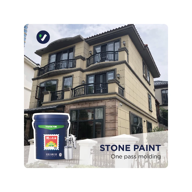 Promotion house painting exterior wall paint nature texture stone paint