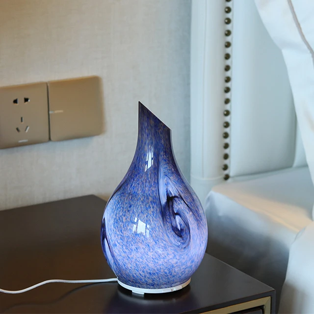 
Ultrasonic diffuser glass vase - shaped essential oil aromatic diffuser 