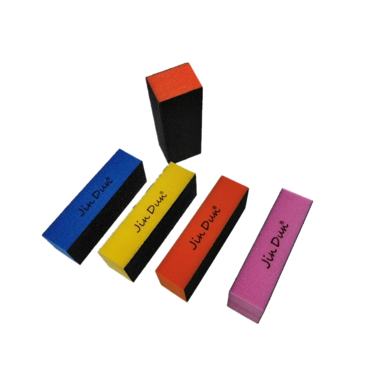 Manufacturer custom private logo nail buffer personal label sponge buffers for professional nail salon buffer block