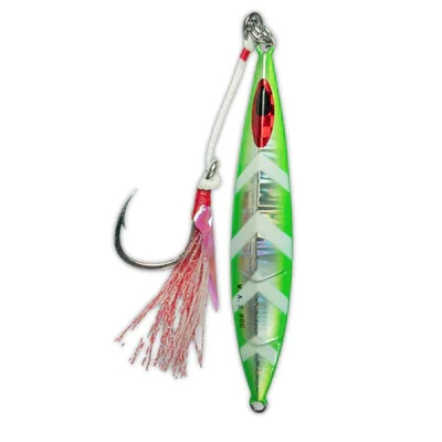 Fishing Lures Slow Pitch 60g 80g 120g 180g Saltwater Vertical Jigging Lures Speed Sinking Metal Lead Jigging Lures