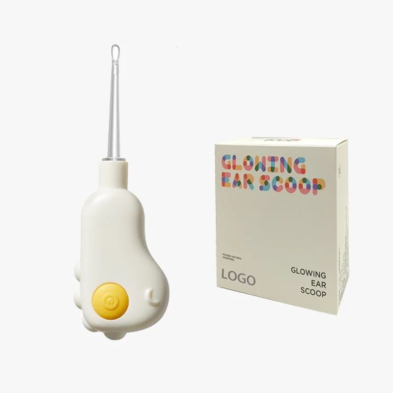 Tiktok Hot Selling Ear Pick LED Light Flashing Ear Wax Cleaner Luminous Flashlight ear Wax Pick For Baby Visual