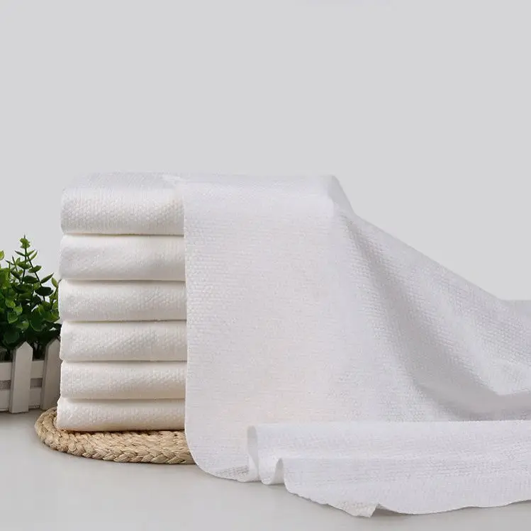 Одноразовые красочные сжатые салфетки, волшебное кухонное полотенце из нетканого материала с индивидуальными ингредиентами, пляжное полотенце из 100% хлопка для взрослых