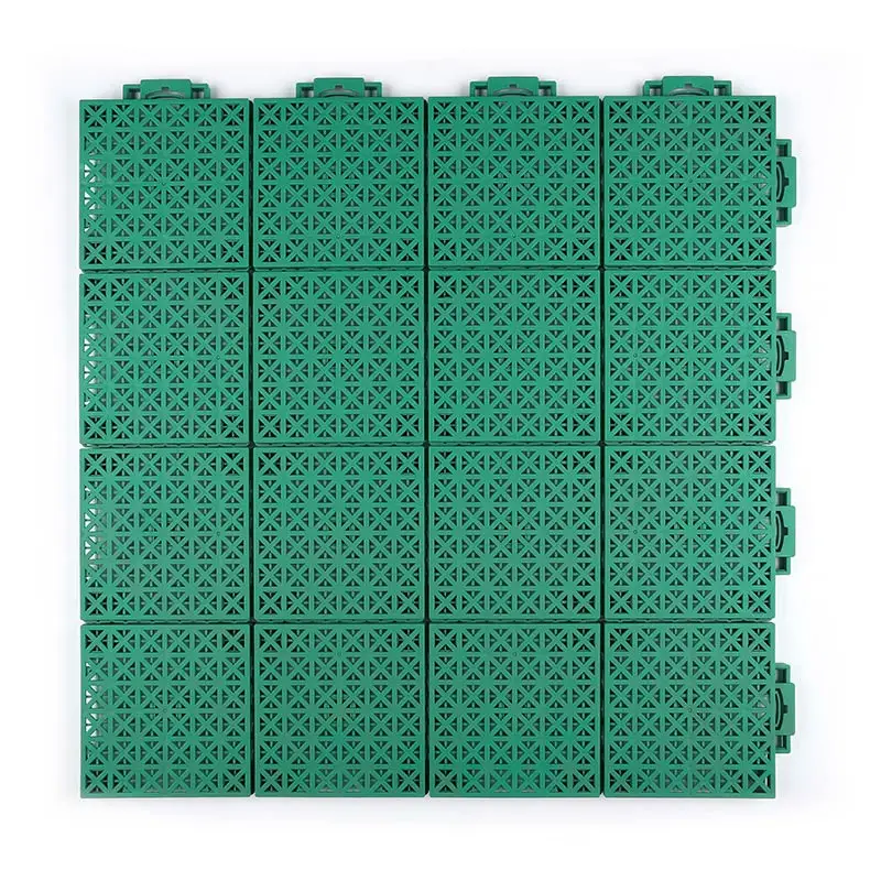 Modular Pp Interlock Roller Skating Sports Field Floor Outdoor Inline Plastic Hockey Tile Sports Flooring
