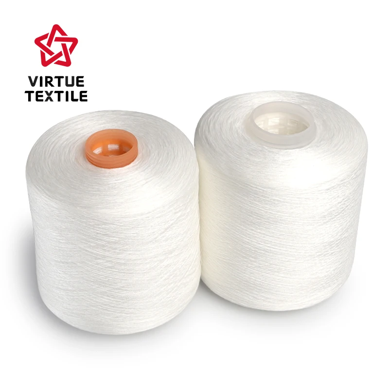 Virtue Textile poly cotton core spun polyester yarn/sewing thread TKT120  20s/2 28s/3 36s/2 45s/2 for High Speed Machine Sewing