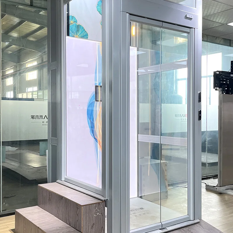 HOMEKA Villa lift Traction house принудительный привод villa excealing наложенный составной лифт с шахтным лифтом