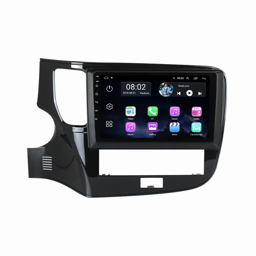 Prelingcar для Mitsubishi Outlander 2018-2021 Android 12 автомобильный монитор carplay DSP RDS GPS Встроенный 2din Радио dvd плеер 5 1 HIFI