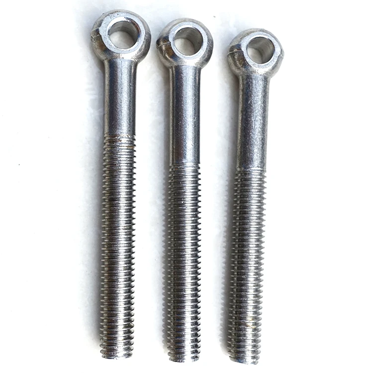 China wholesale 304 316 Stainless Steel Eye Bolt Screw Lifting Eye Bolts