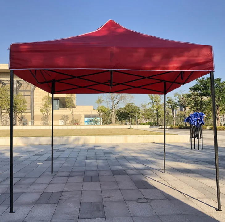Outdoor 3x3m 10x10ft Steel Folding Waterproof Gazebo Tent Easy Up Pop Up Trade Show Tent