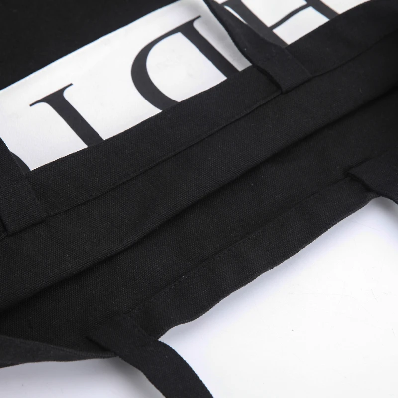 2019 Women Canvas Beach bag Tote Shoulder Bags Custom hand bag