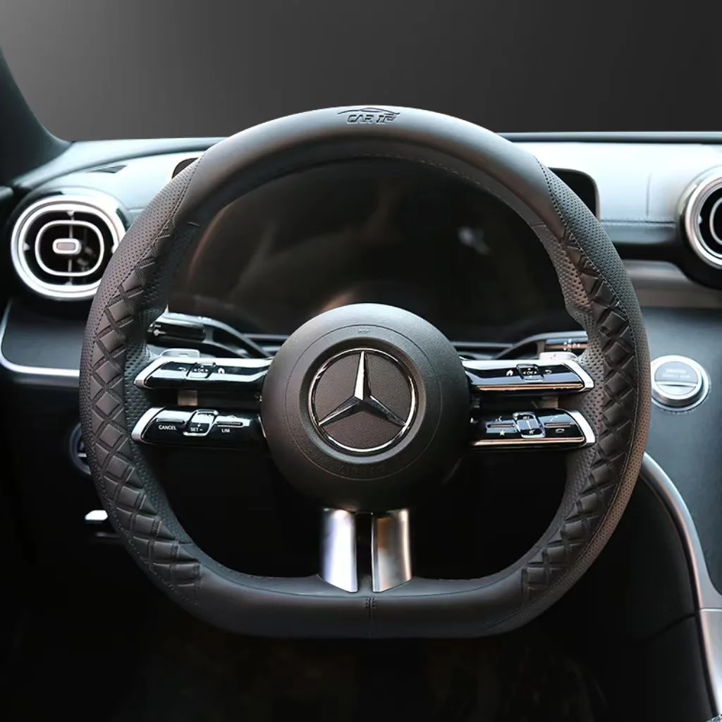 Ultra-Thin Four Seasons General Wear-Resistant Business Steering Wheel Cover Fit Car Interior Supplies