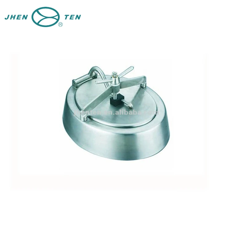 Заводская цена, круглая овальная крышка люка из нержавеющей стали (YAE)