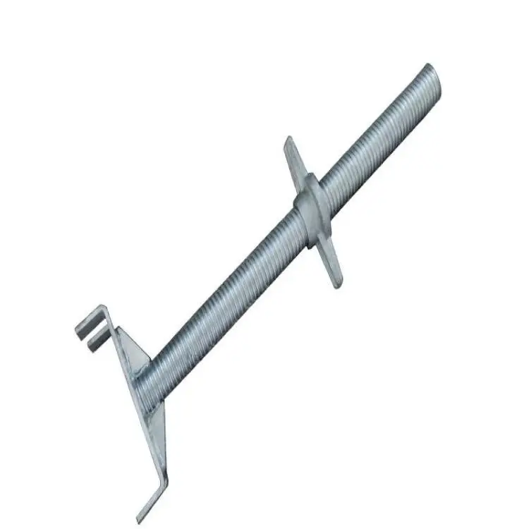Industrial Style U Head Construction Scaffolding Accessories 4-Way Galvanized U Fork Head for Steel Prop