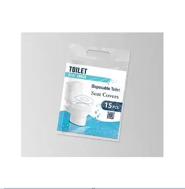 Transparent toilet seat cover clear plastic roll toilet seat cover