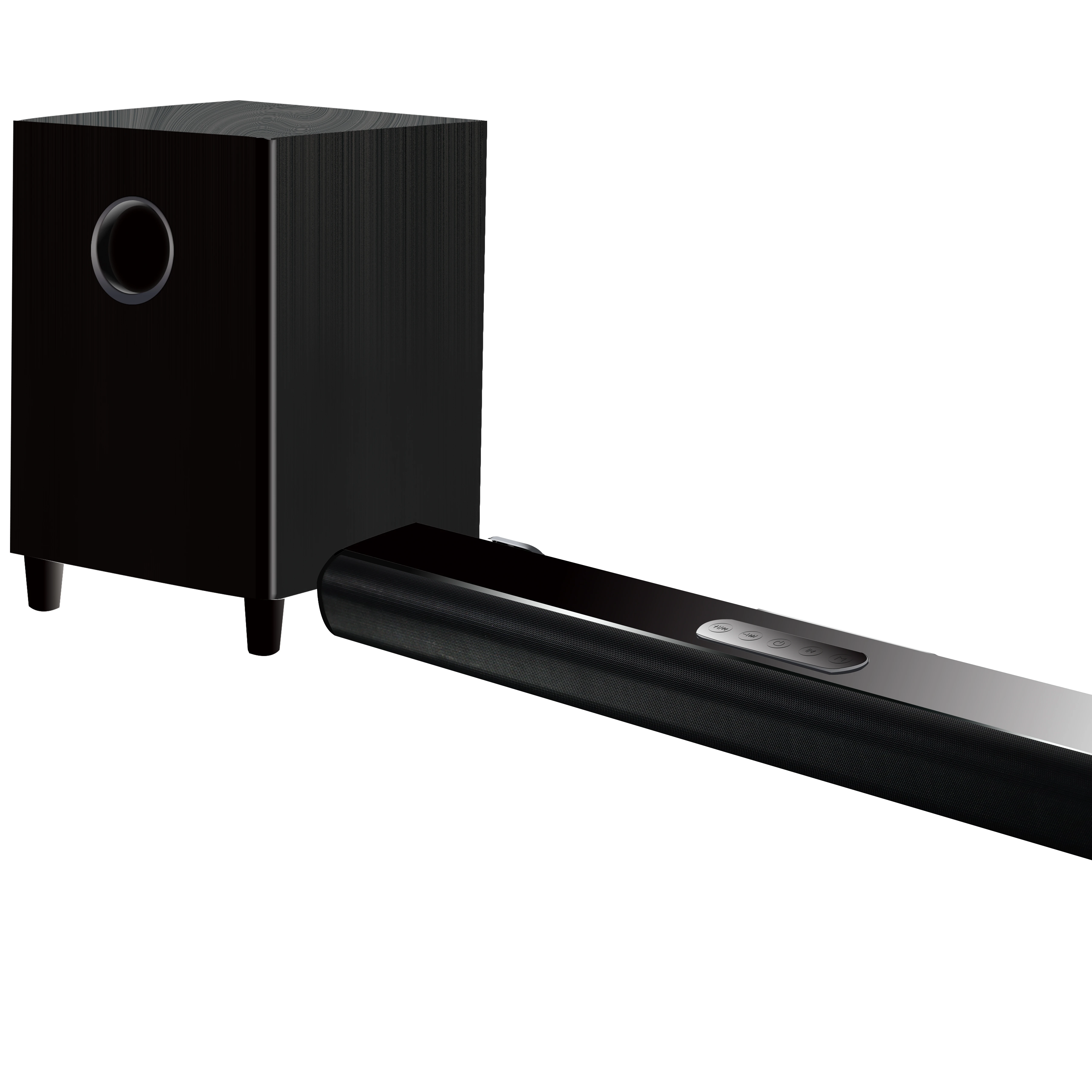 2.1CH  Wireless BT Soundbar 6D Surround SoundBar System For TV With 6.5 inch Subwoofer