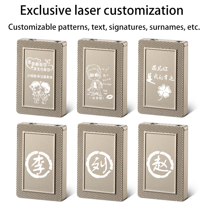 DEBANG New Creative Poker windproof Jet Torch lighter Green Flame Butane  lighter