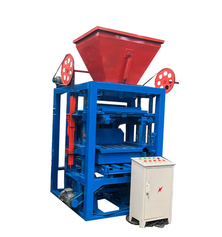 Manual Block Used Cement Soil Machinery Industrial Lowest Sand Hollow Brick Making Machine India Price